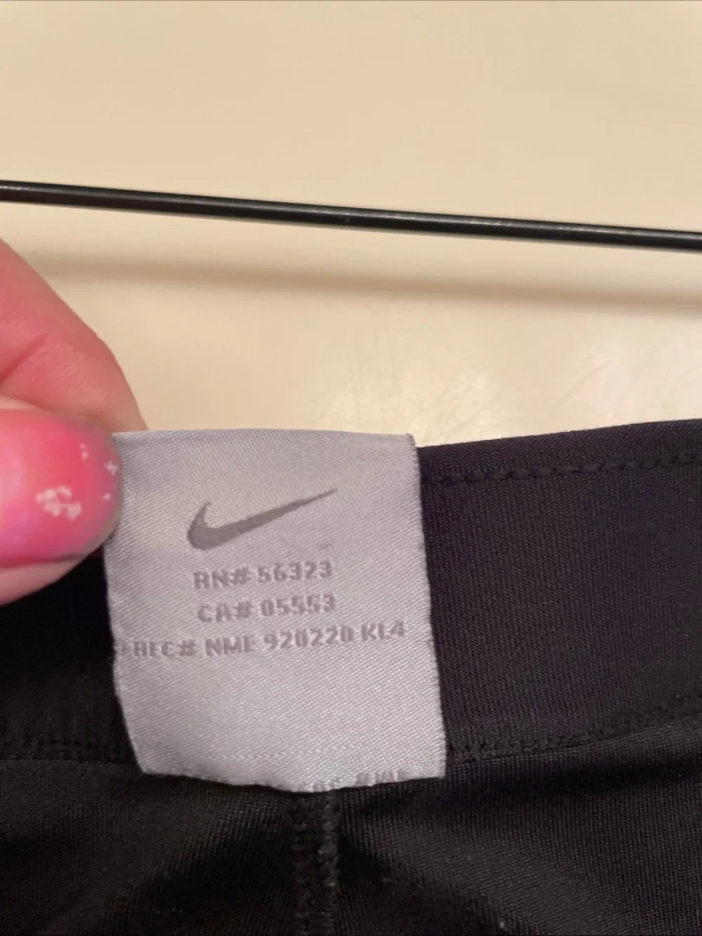 Nike Dri-Fit Pants Black Mid Rise Straight Leg Y2K Style Bottoms Women’s Small